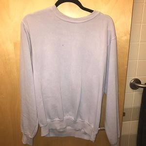 Brandy Melville Light Blue/Purple Sweatshirt